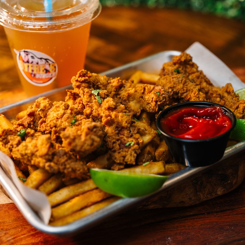 Junior Chicken Tender - Dyfres Burger - Fast Food Restaurant - Springfield - Virginia - Best Burgers